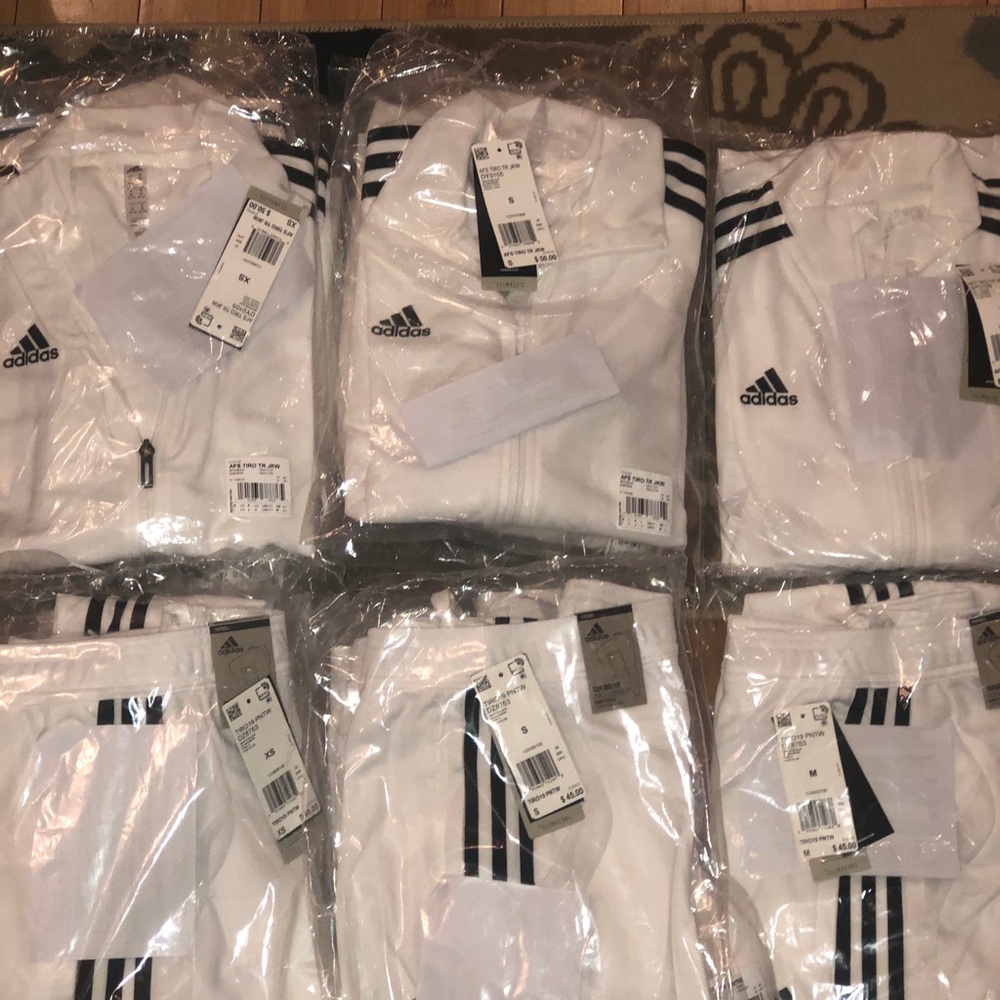 Adidas track pants!